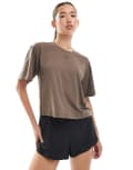 [Puma] PUMA Cloudspun relaxed t-shirt in brown S BRONZE