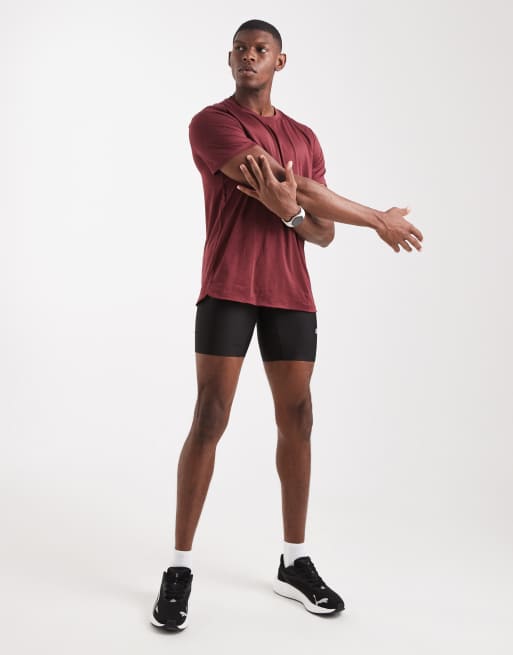 Puma Cloudspun t-shirt in burgundy, 2 of 5