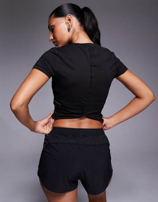 Puma - Cloudspun Twist - T-shirt met korte mouwen in zwart, 4 van 4