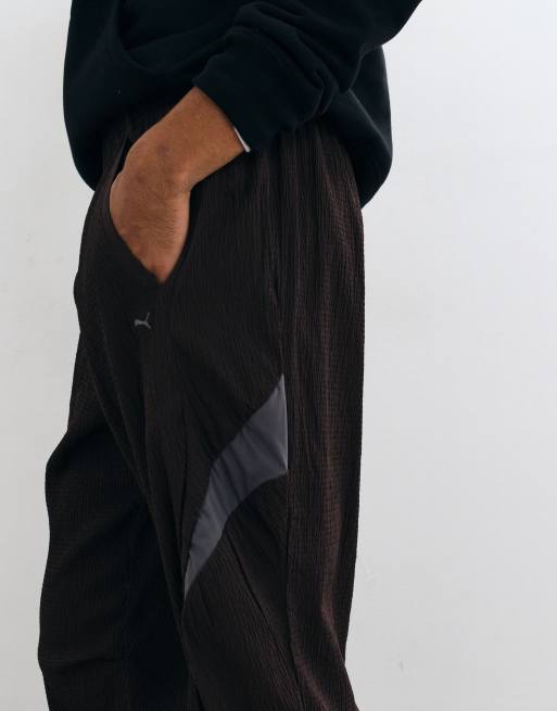 Puma Clrt relaxed track pants in brown, 4 of 5