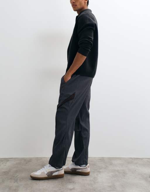 Puma Clrt relaxed track pants in gray, 2 of 5