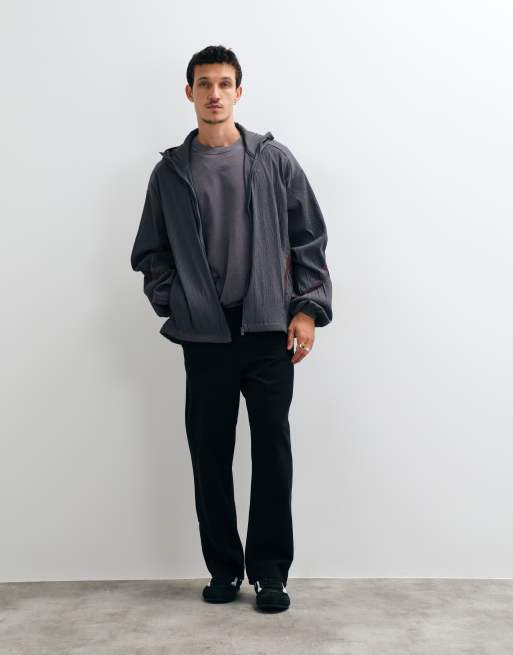 Puma Clrt track jacket in gray, 3 of 5