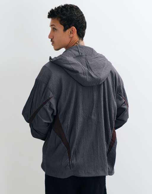 Puma Clrt track jacket in gray, 5 of 5