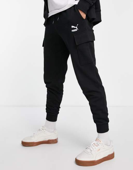 Puma CLSX cargo joggers in black