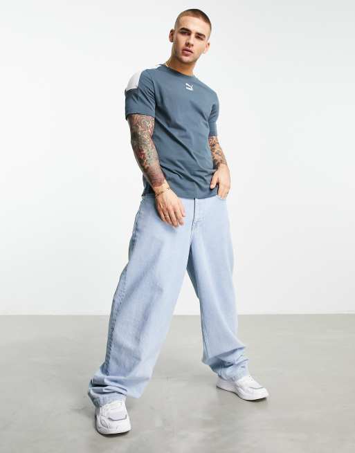 PUMA – CLSX – Ciemnoniebieski T-shirt | ASOS