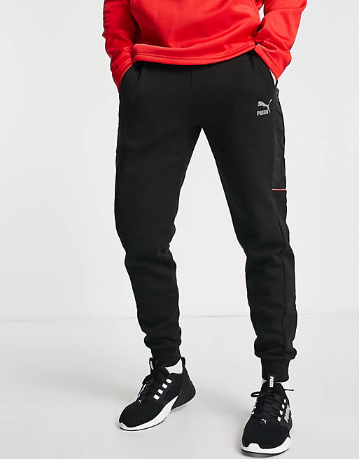  Puma CLSX joggers in black 