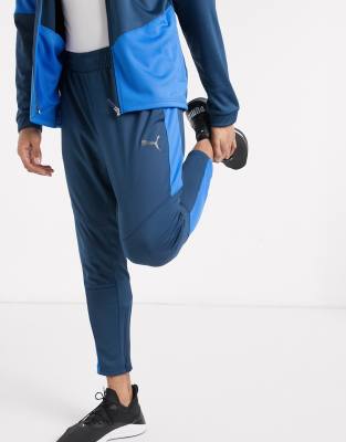 puma joggers blue