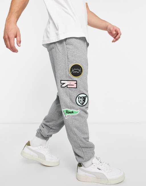 Puma Combine sweatpants in gray part of a set ASOS