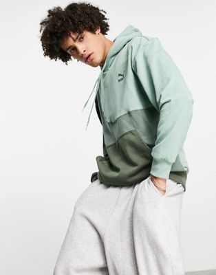 Puma Convey hoodie  in green