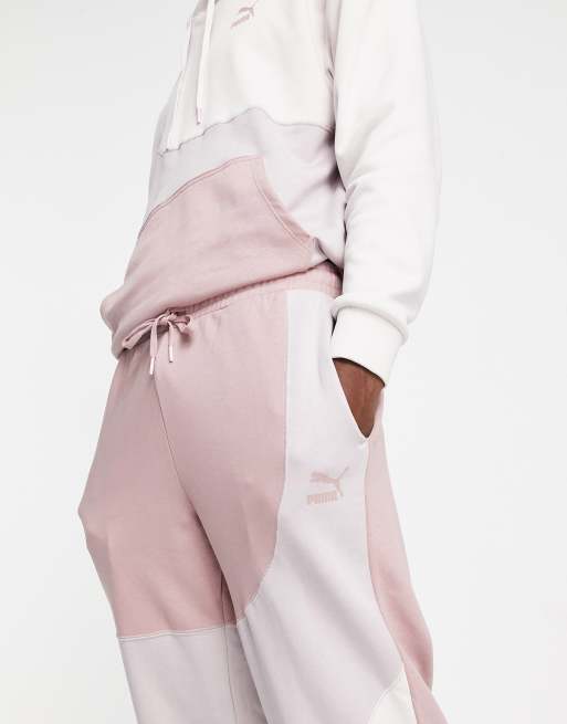 PUMA – Convey – Różowe joggersy z blokami kolorów, tylko w ASOS, 3 z 4