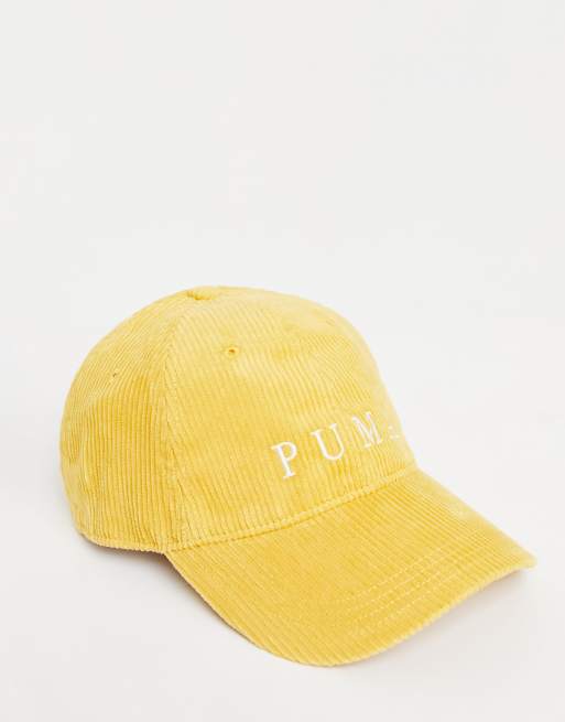 Puma Cord BB cap in gold