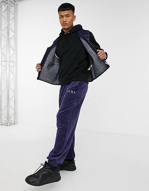 Tracksuits Puma Cord joggers in navy exclusive to  