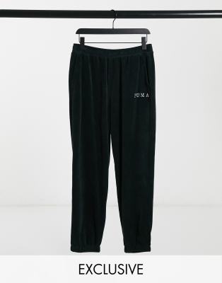 black puma sweatpants