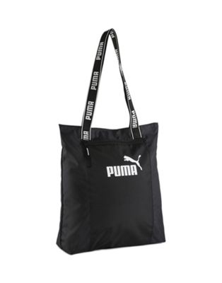 Puma Core base shopping bag in puma black - ASOS Price Checker