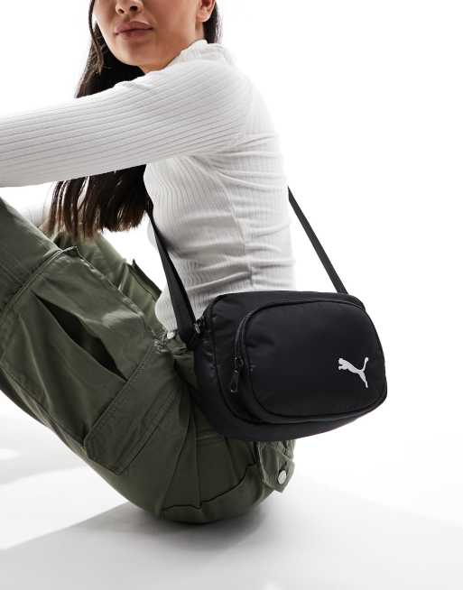 Puma Core her compact cross body bag in puma black