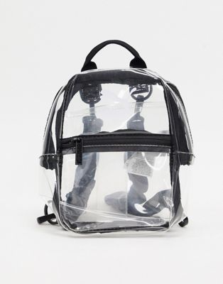 Puma Core Mini backpack in clear | ASOS