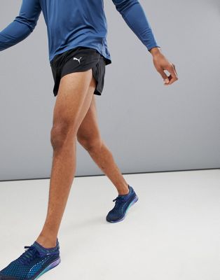 puma core run split shorts
