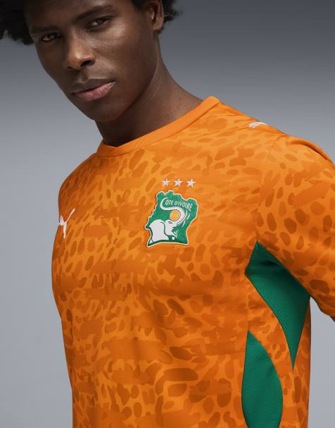 Puma Côte d'ivoire home jersey in orange - view 1