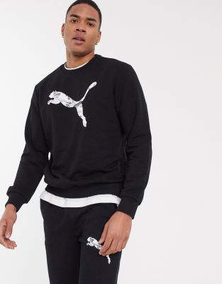 puma crew neck sweatshirt