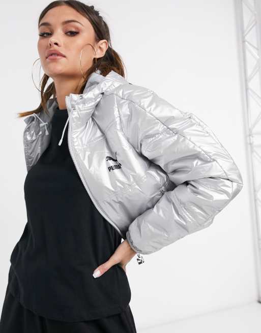 Puma silver hot sale jacket