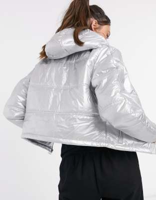 puma silver jacket