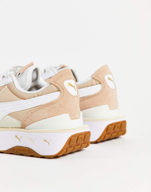 PUMA Cruise Rider Sneaker mit Katzen Logo in Haferbeige exklusiv bei ASOS