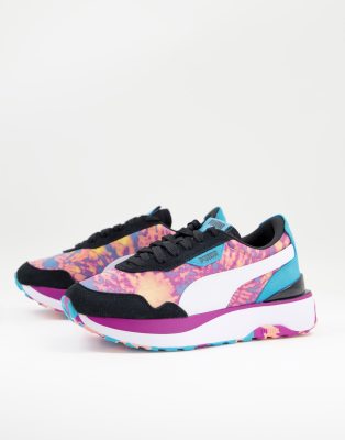 puma tie dye trainers
