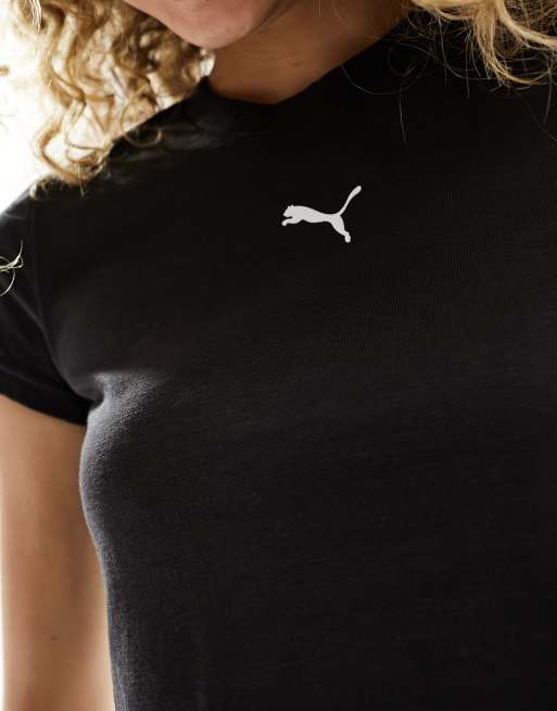 PUMA – Dare To – Knapp geschnittenes T-Shirt in Schwarz, 2 von 4