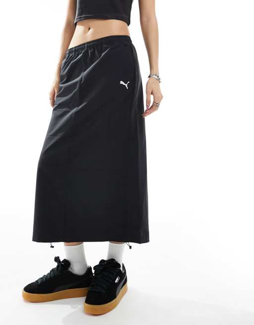 Puma midi hot sale skirt