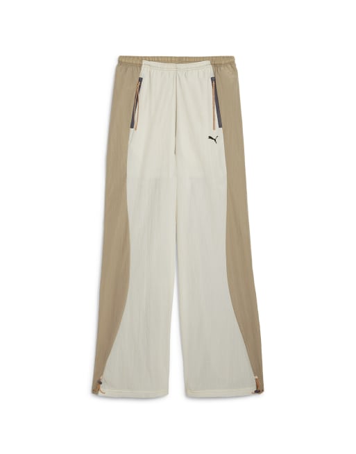 Puma Dare to parachute pants in alpine snow-oak branch