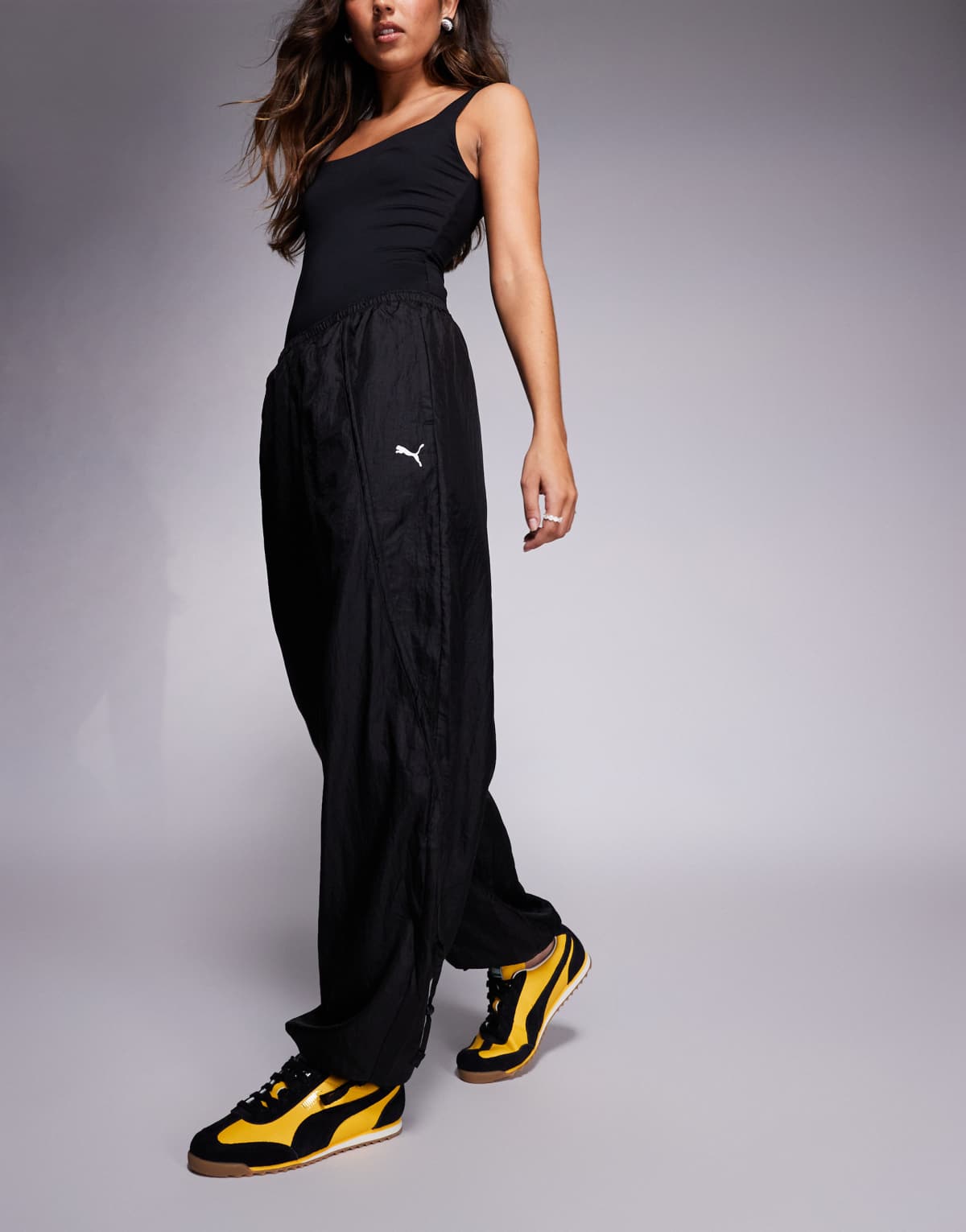 Puma Dare to woven pants in puma black