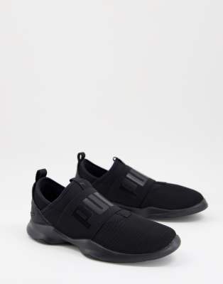 puma dare black sneakers