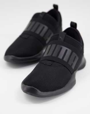 puma dare black sneakers