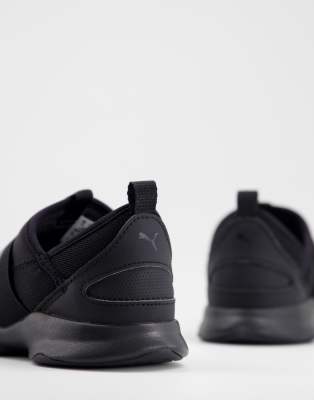 puma dare black sneakers