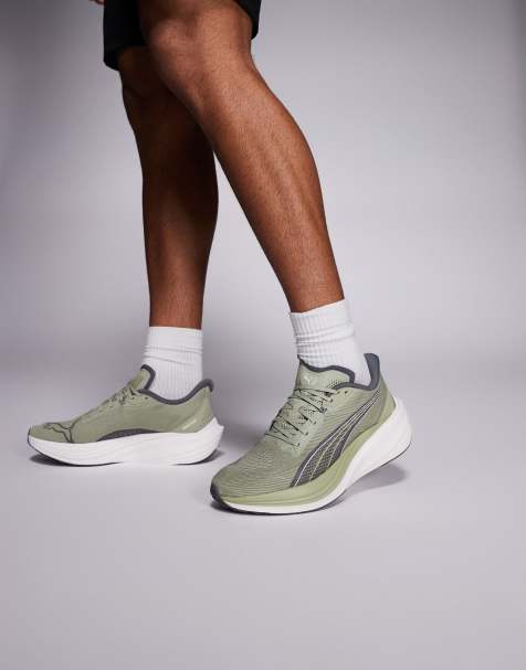 PUMA - Darter Pro - Baskets - Vert kaki - view 1