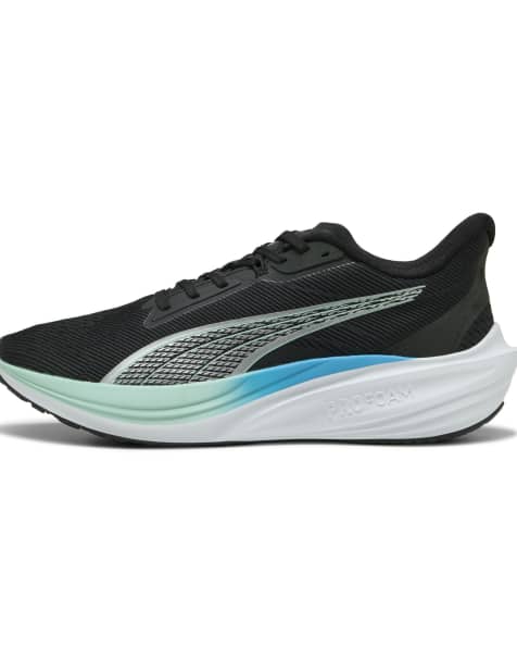 Puma Darter pro running shoes in puma black-puma silver-mint me - view 1