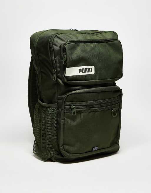 Puma Deck backpack in green moss