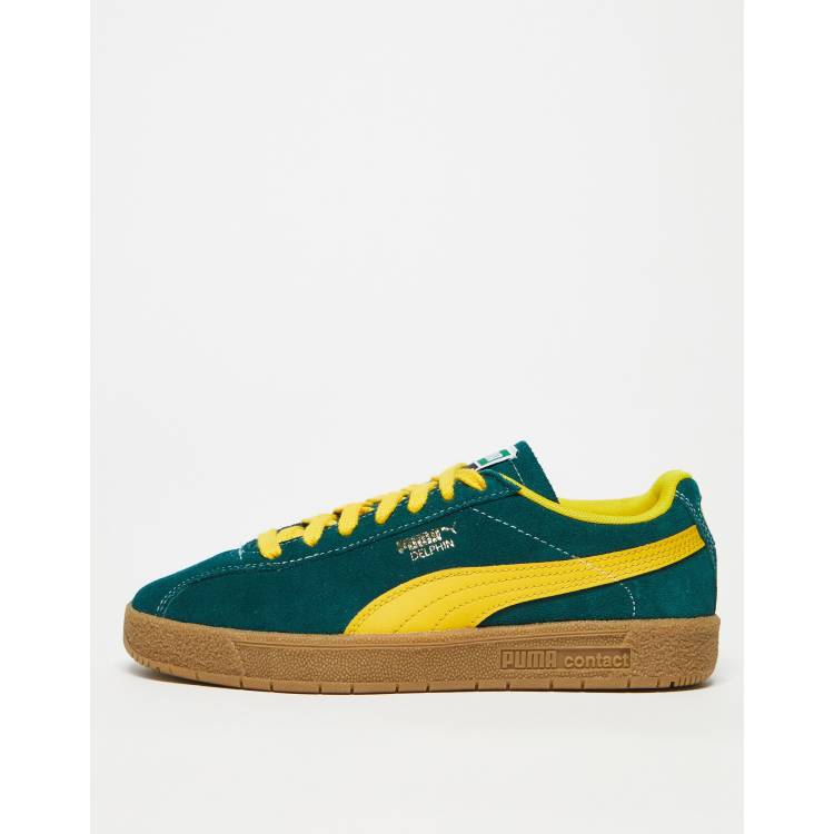 Puma cheap green yellow