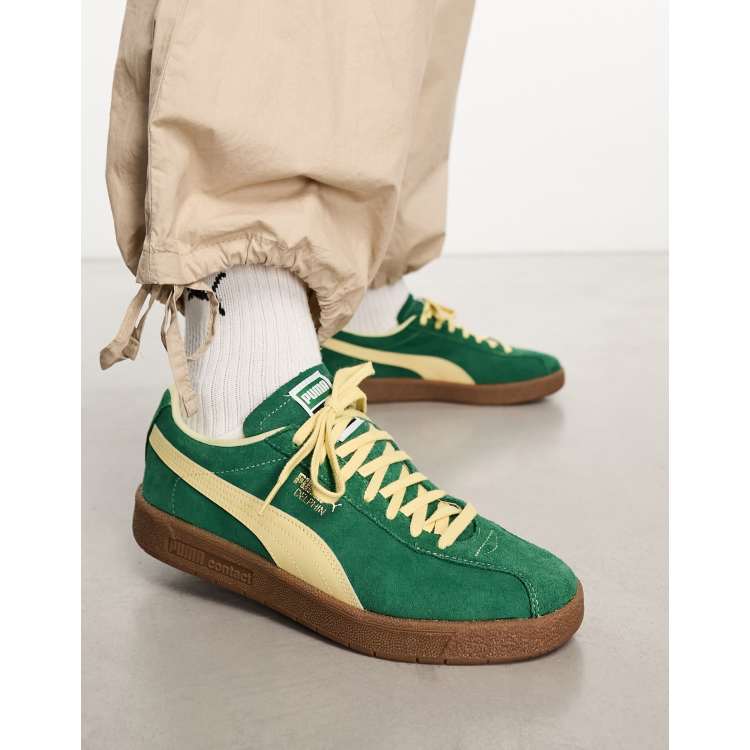 Puma green clearance ladies trainers