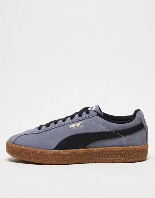 Puma Delphin trainers in grey and black | ASOS