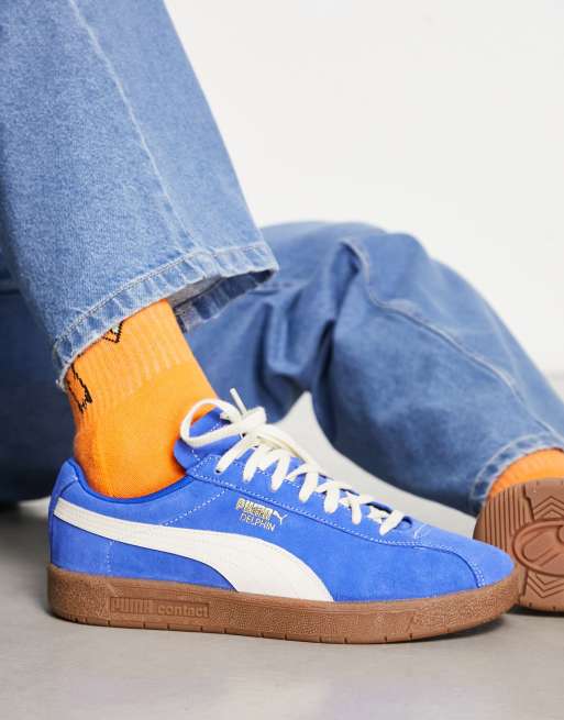 Royal blue puma on sale shoes