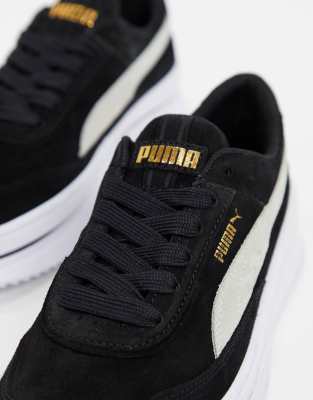 black suede puma trainers womens