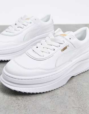 puma deva trainers white