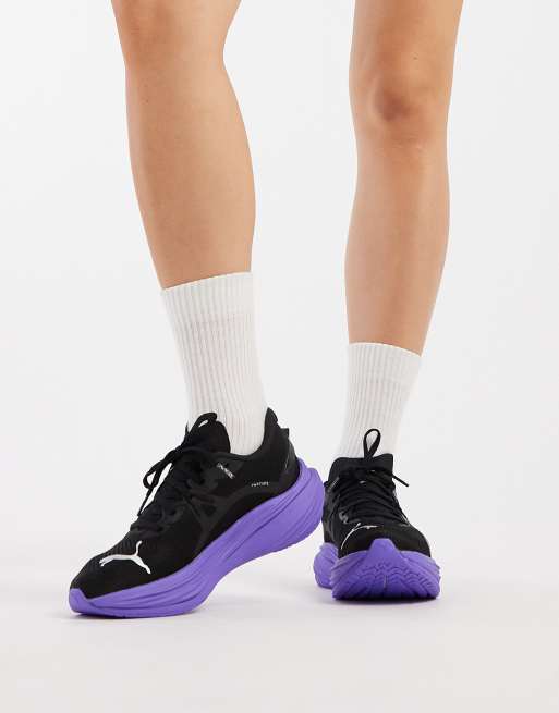 PUMA – Deviate Nitro 3 – Czarno-fioletowe buty sportowe, 5 z 5