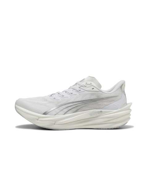 Puma Deviate nitro 4 running shoes men in puma white-feather gray - view 1