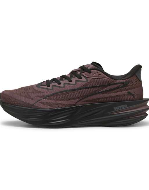 Puma Deviate pure nitro running shoes in brown, 3 of 4