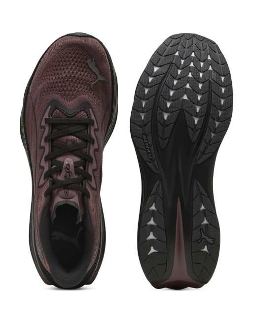 Puma Deviate pure nitro running shoes in brown, 4 of 4