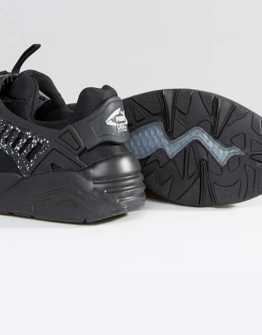 Puma Disc Blaze Trainers In Black Asos