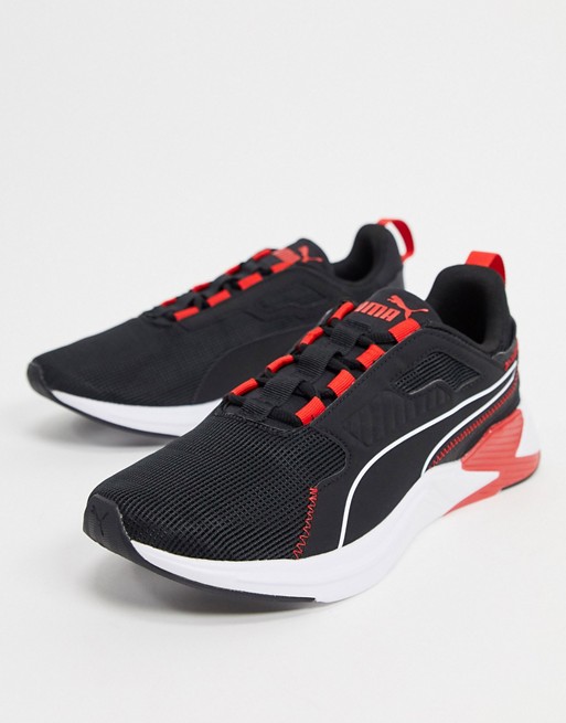 Puma Disperse XT trainers in black and red