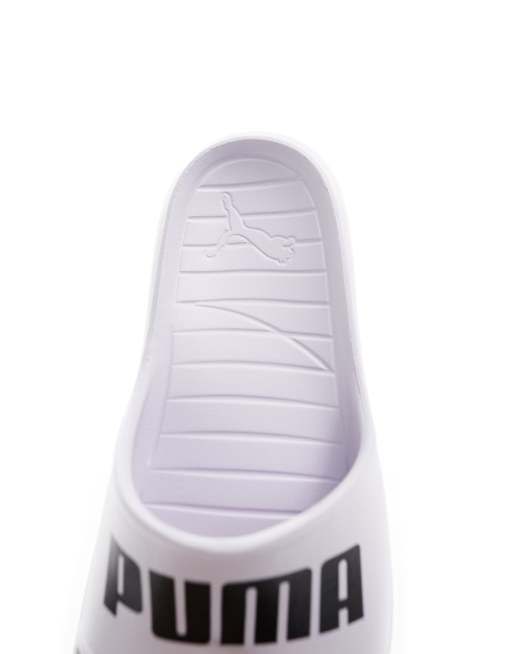 PUMA Divecat v2 Lite sliders in white